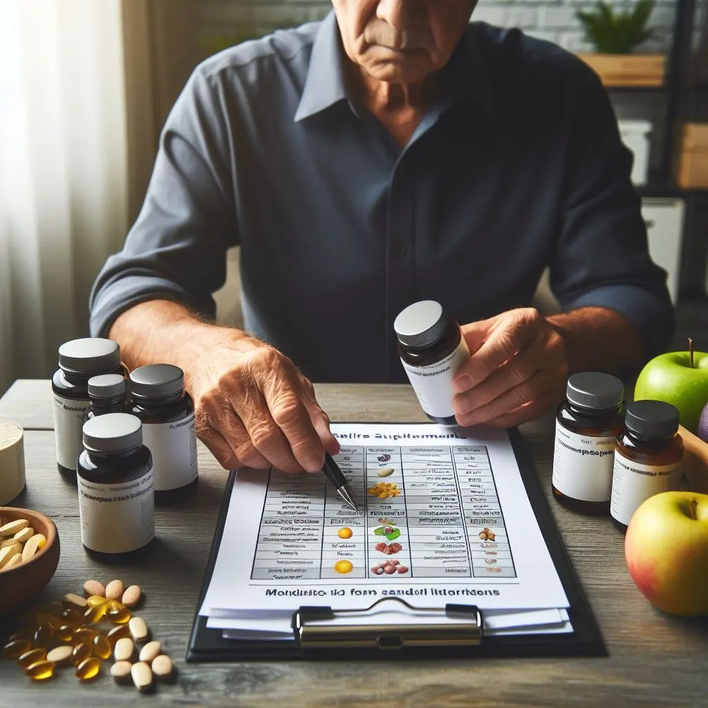 Integratori alimentari per anziani