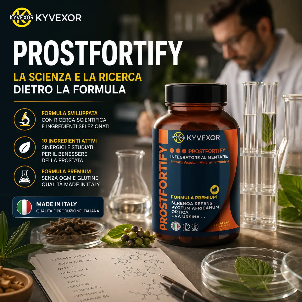 ProstFortify: Come Nasce la Formula - Ricerca EFSA ed EMA