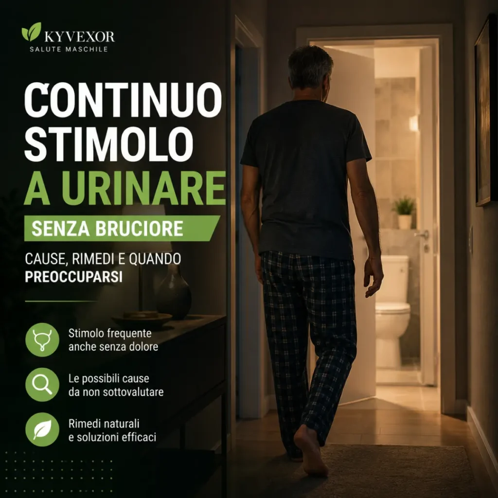 Continuo Stimolo di Urinare