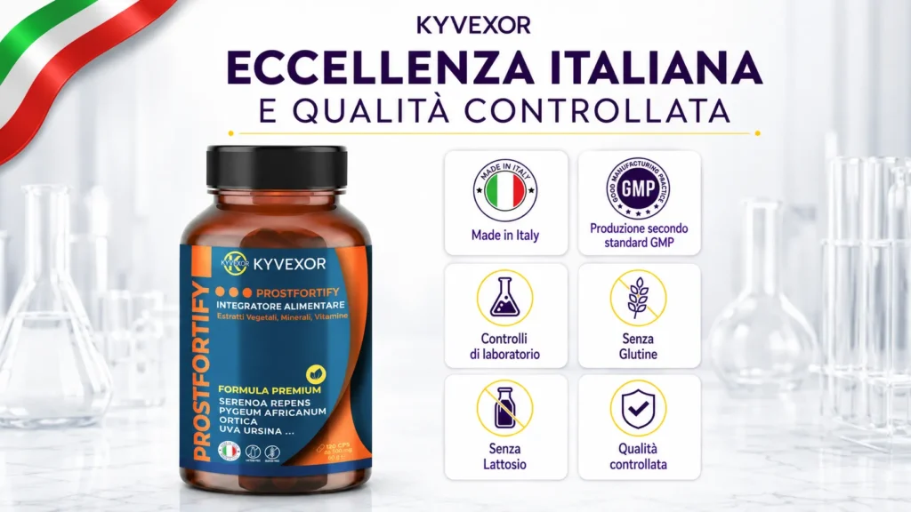 integratore prostata naturale made in italy gmp prostfortify